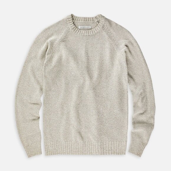 Outerknown Men’s Hemisphere Sweater - Oatmeal - Picture 2 of 6